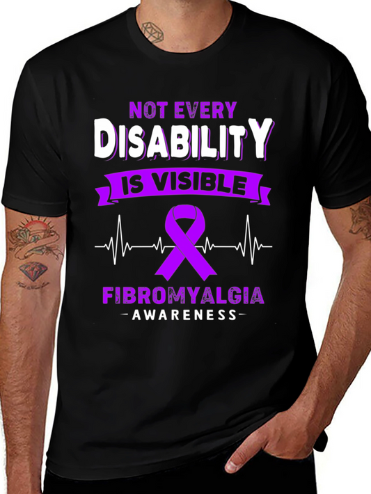Fibromyalgia Awareness T-Shirt - Disability Awareness