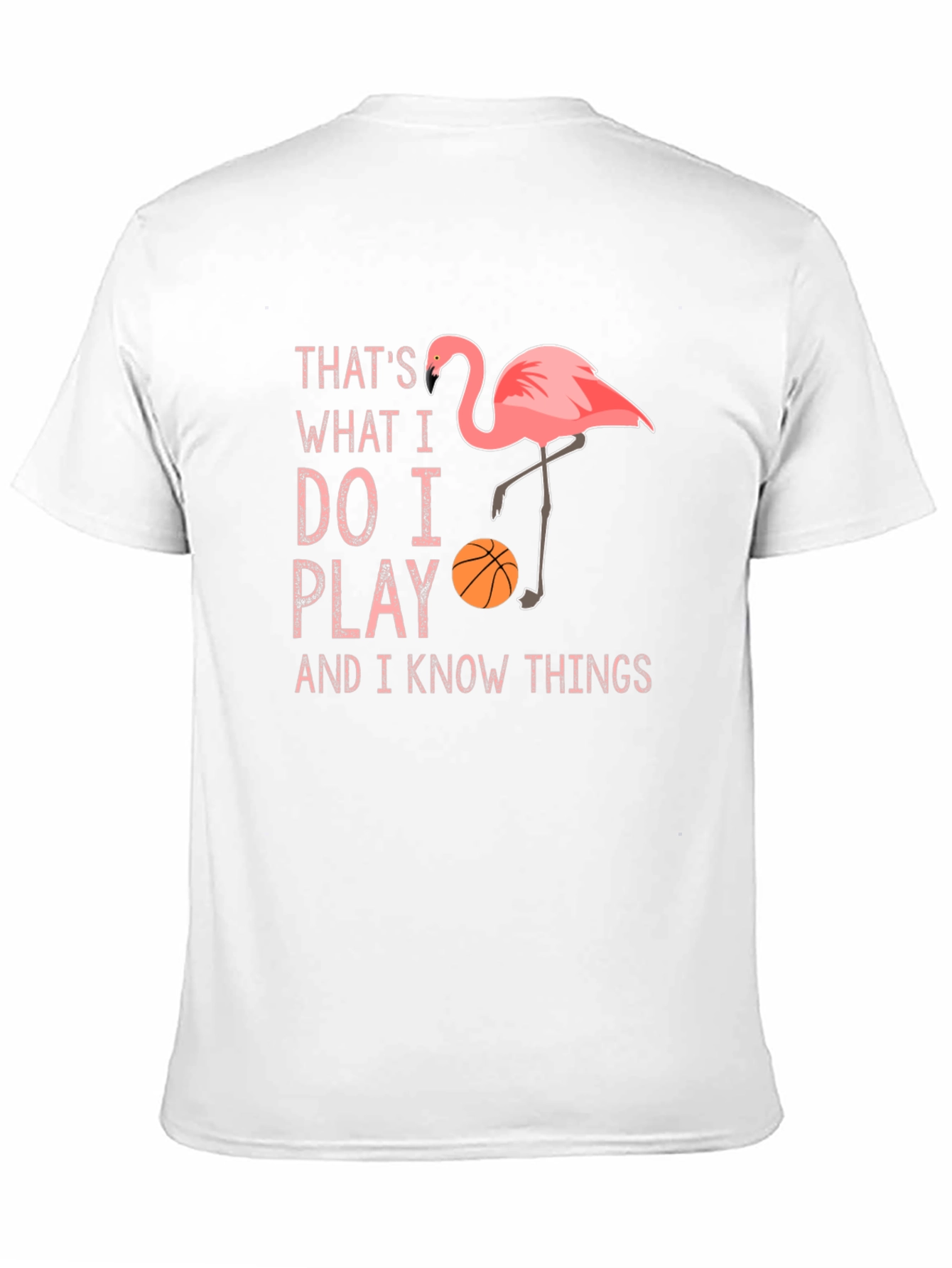 Flamingo Basketball Player T-Shirt
