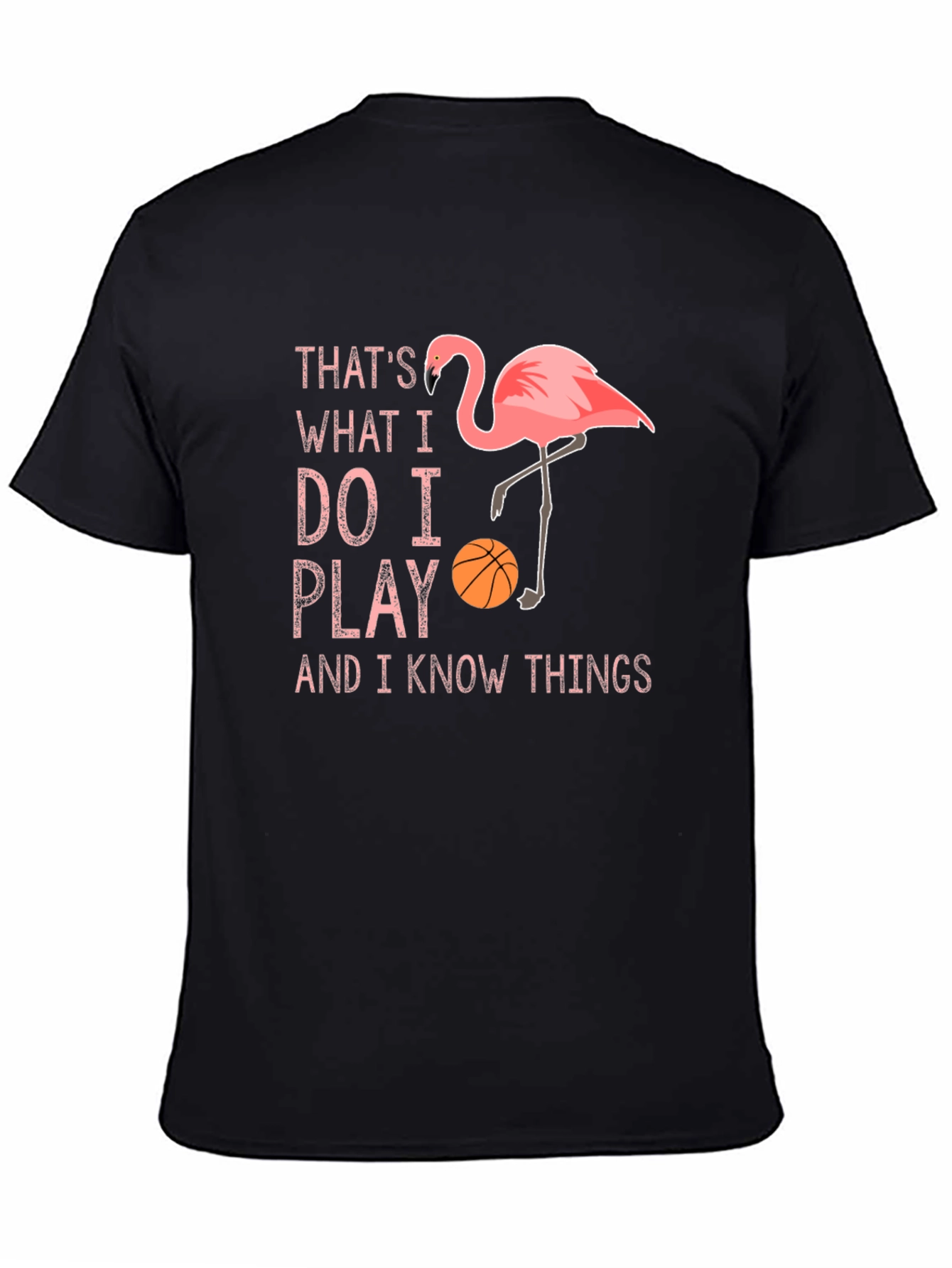 Flamingo Basketball Player T-Shirt