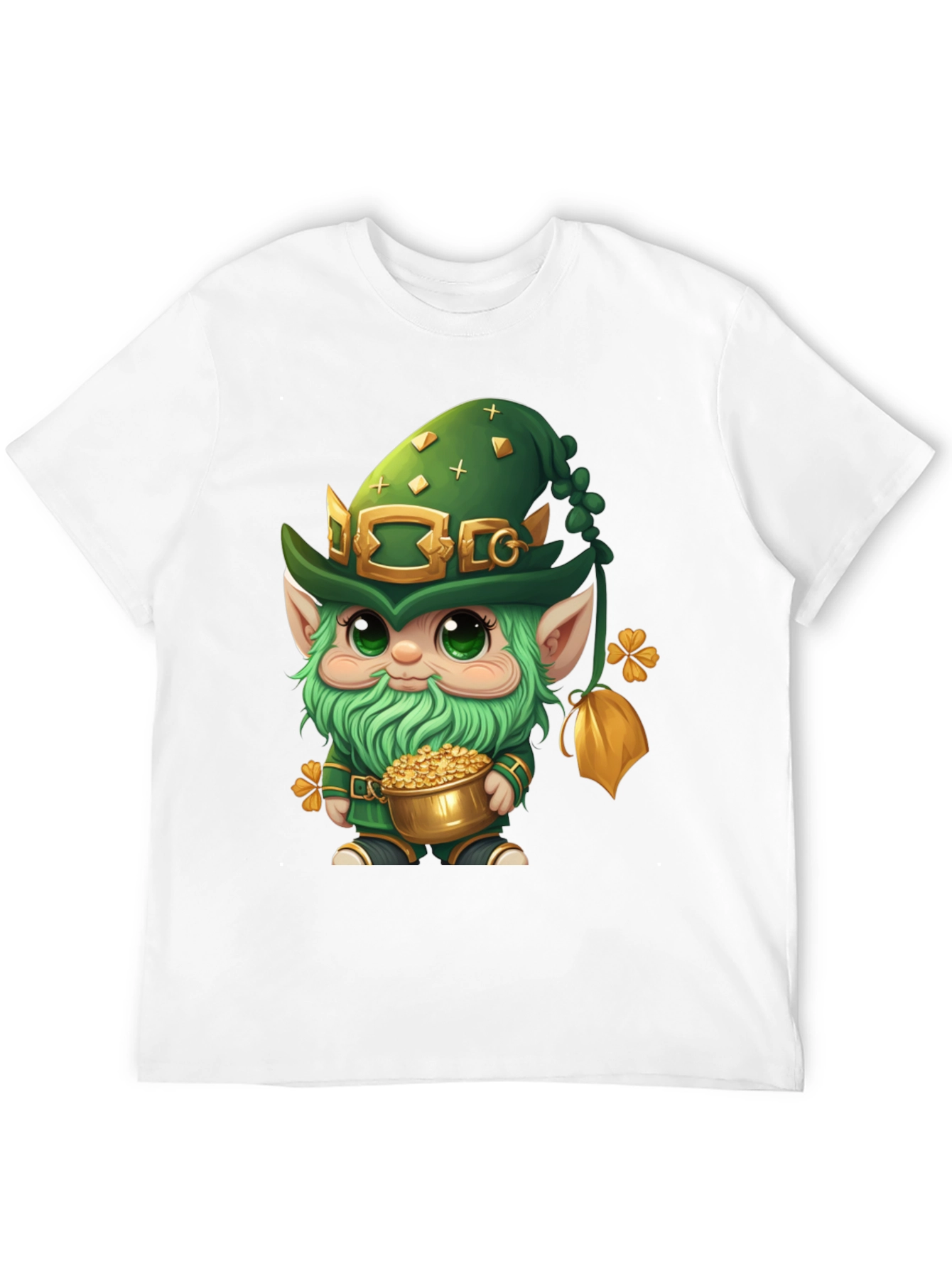 St. Patricks Day Lucky Leprechaun Graphic Tee