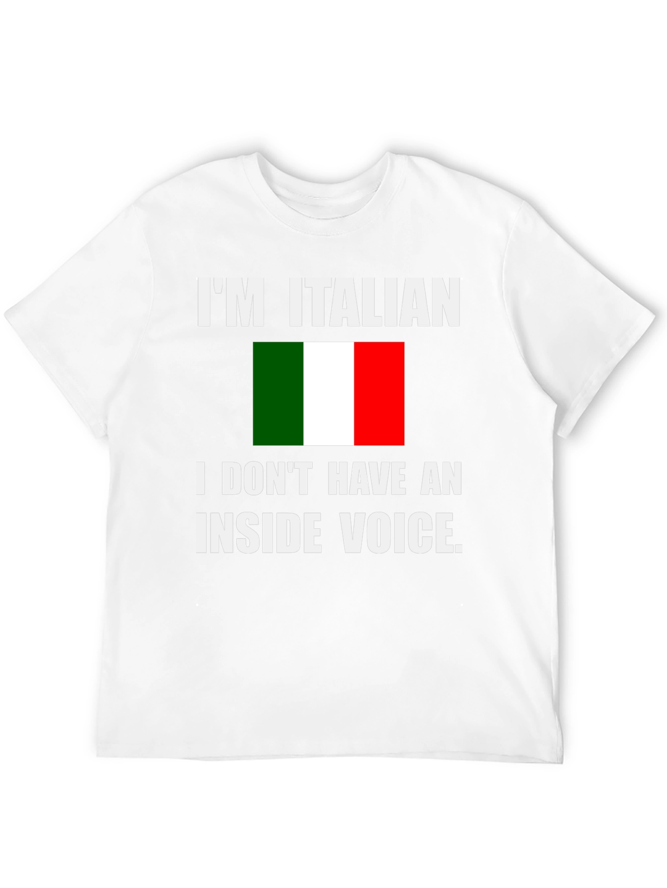 Im Italian T-Shirt - Funny Bold Graphic Tee