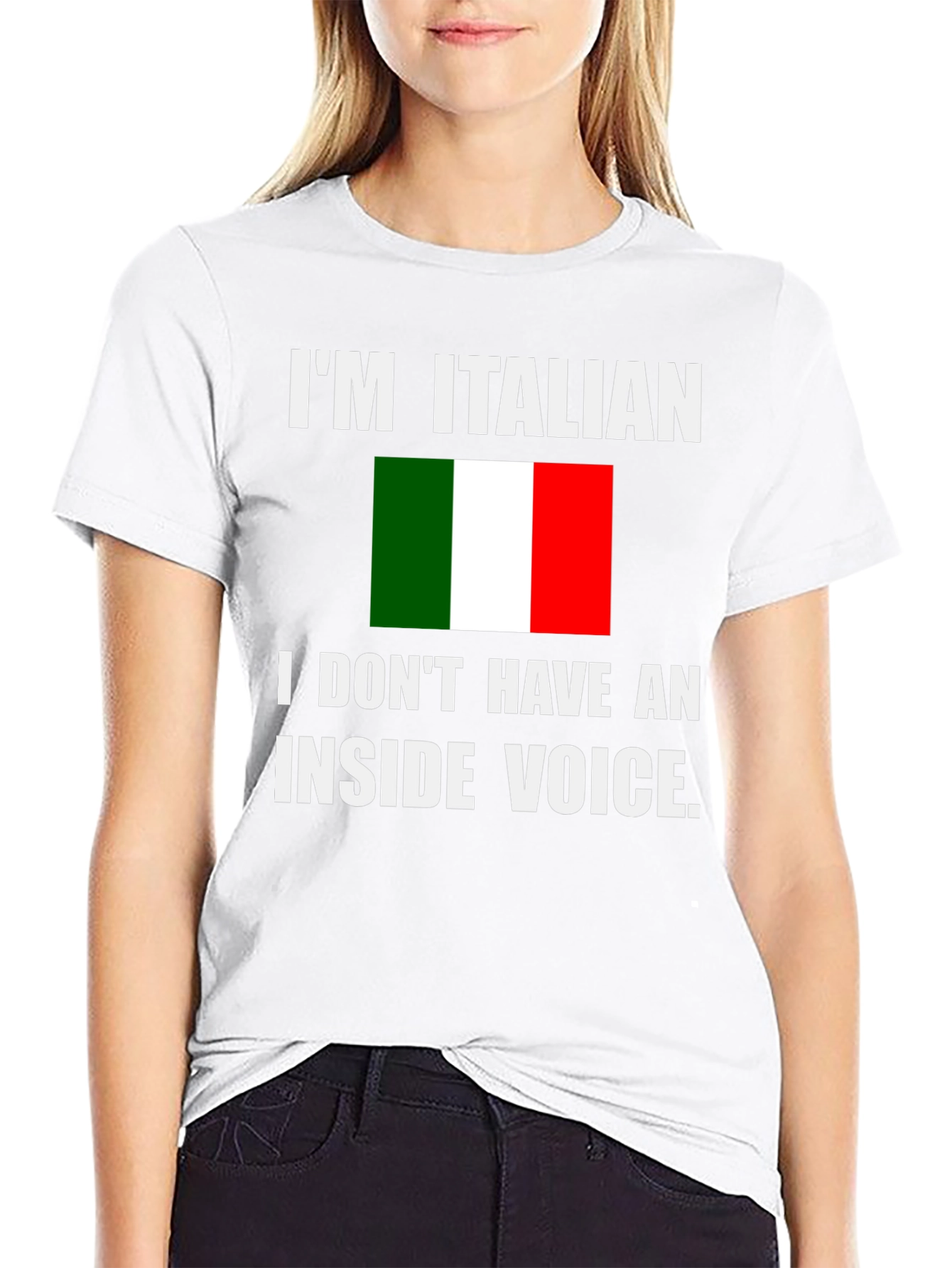 Im Italian T-Shirt - Funny Bold Graphic Tee