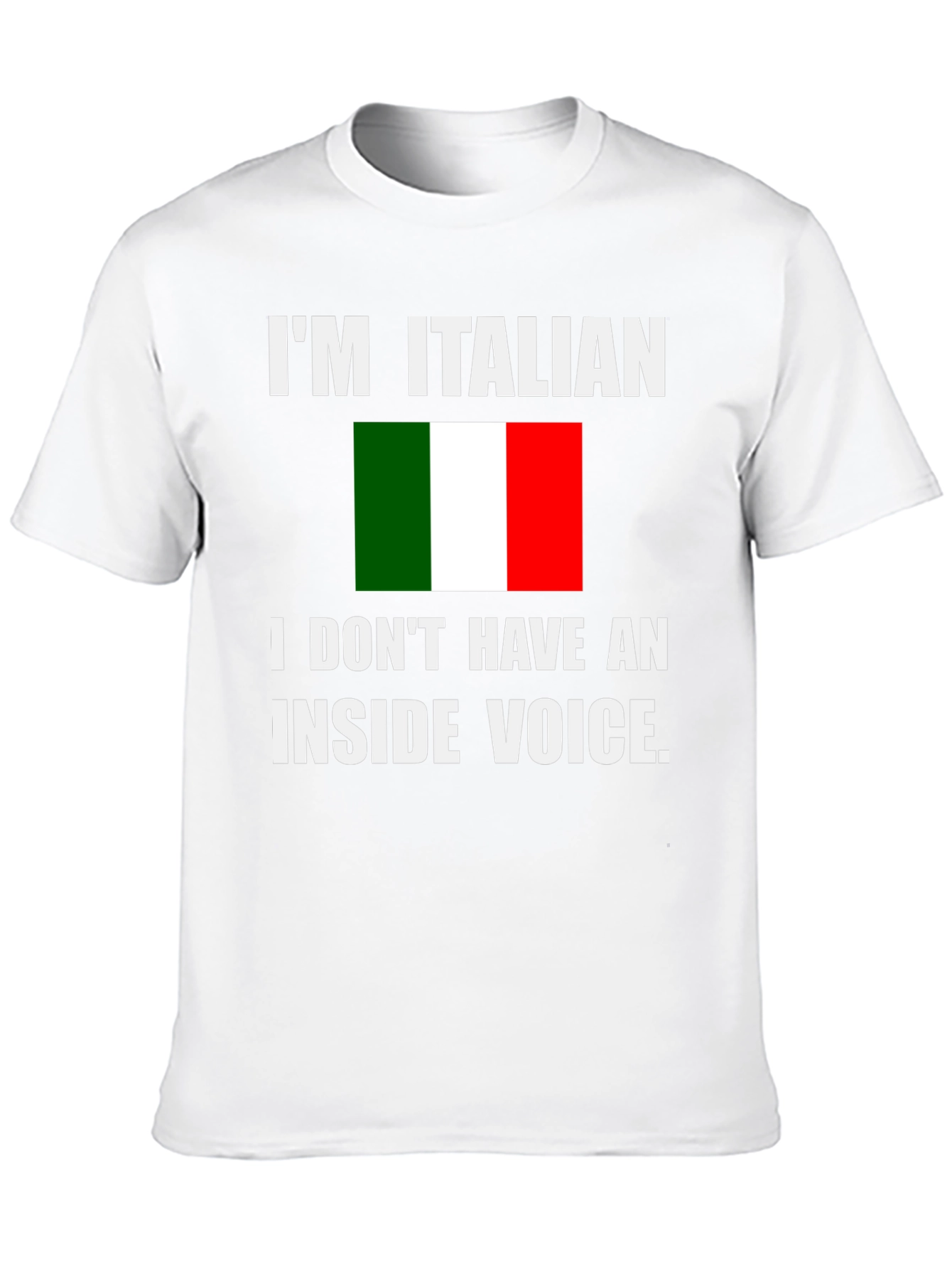 Im Italian T-Shirt - Funny Bold Graphic Tee