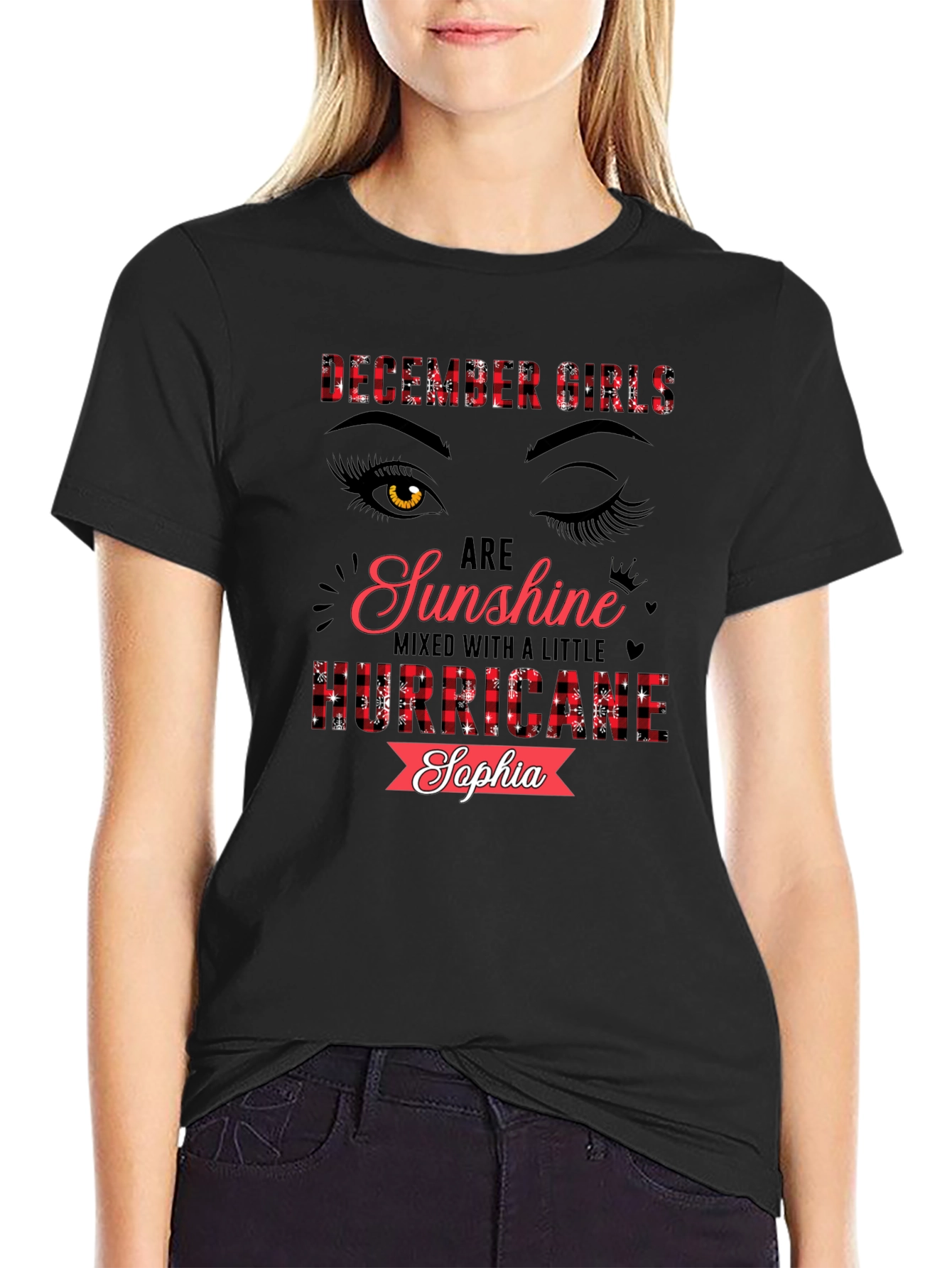 December Girls T-Shirt - Sunshine and Hurricane