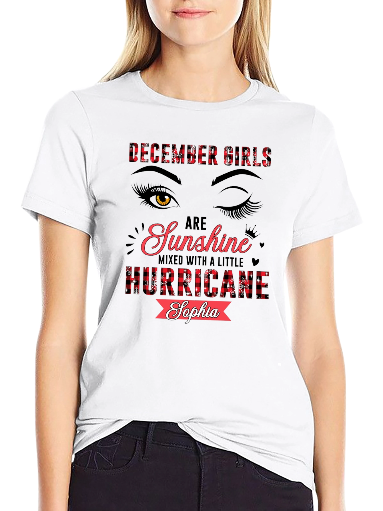 December Girls T-Shirt - Sunshine and Hurricane