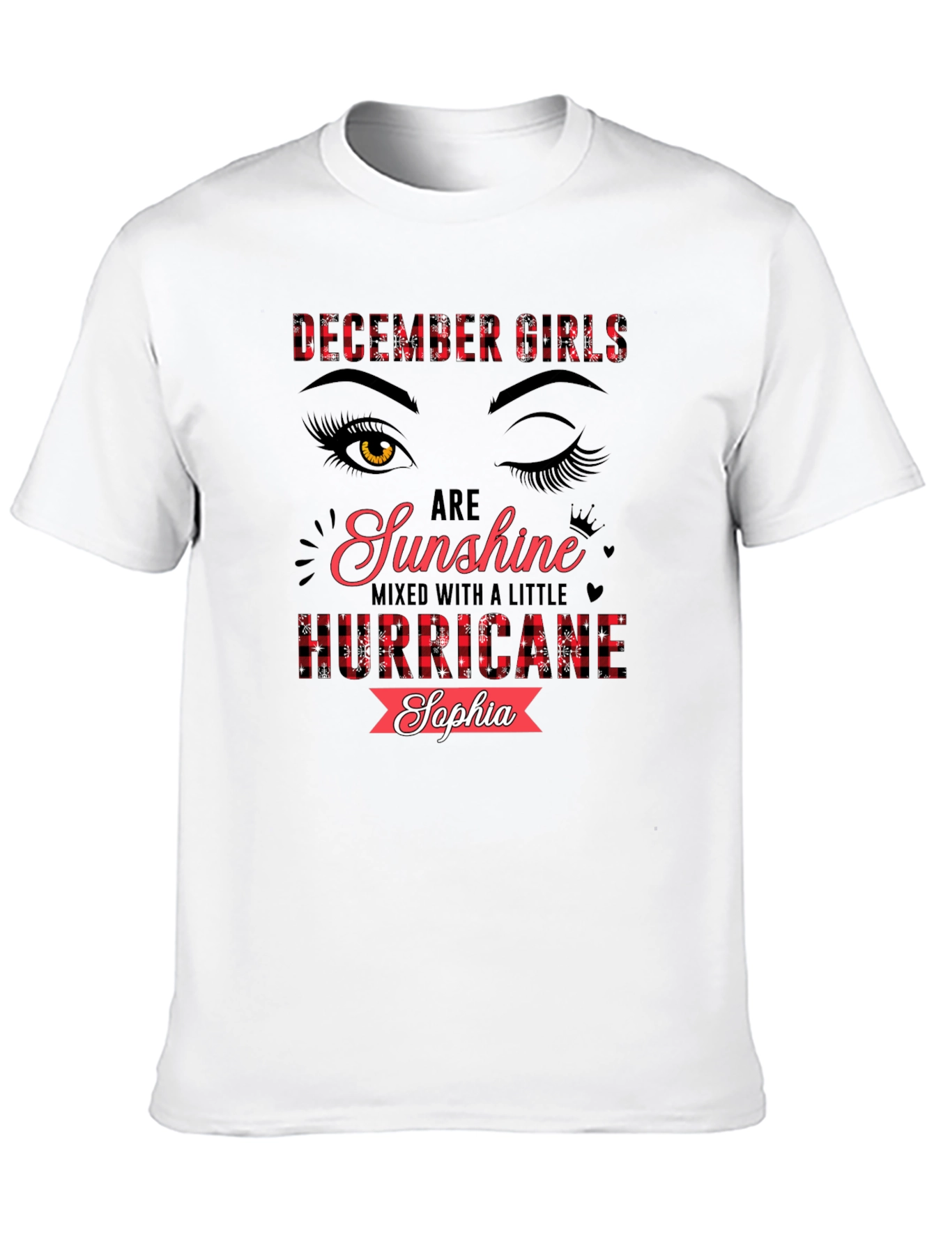 December Girls T-Shirt - Sunshine and Hurricane