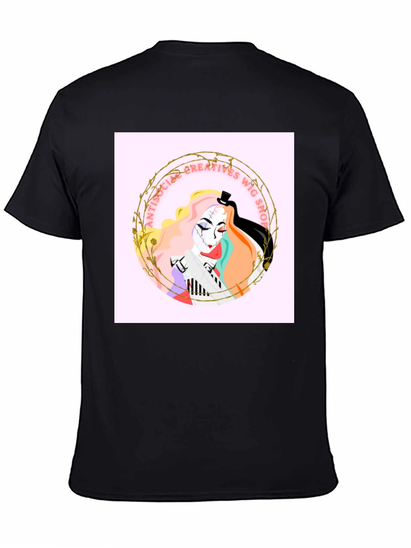 Antisocial Creatives Wig Shop Graphic Tee