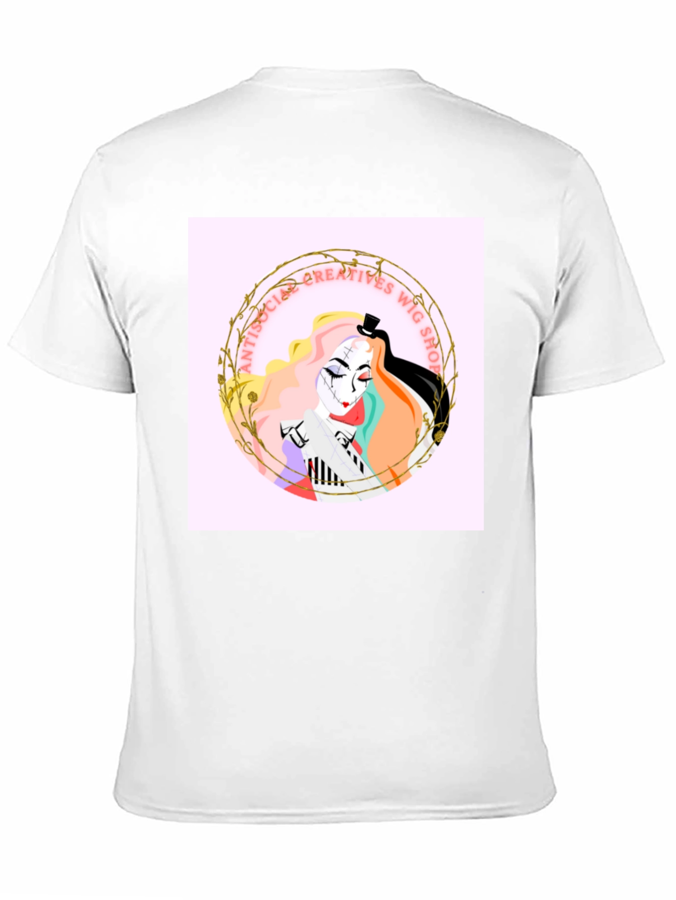 Antisocial Creatives Wig Shop Graphic Tee