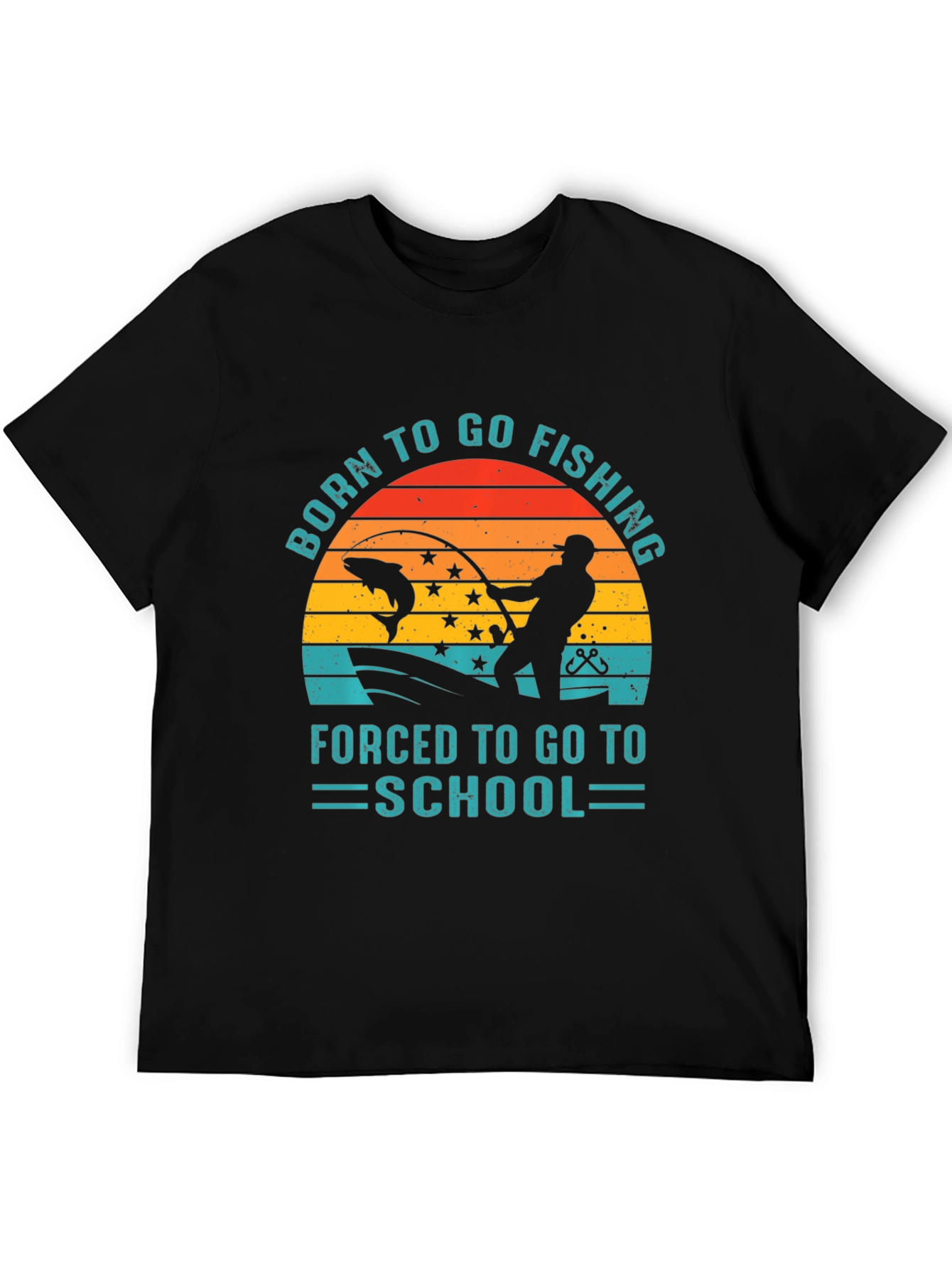 Born to Fish Graphic T-Shirt