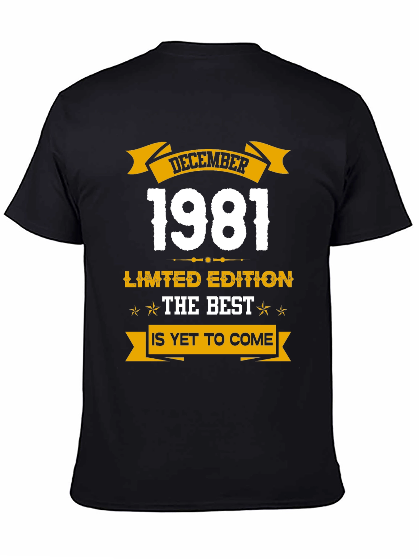 December 1981 Limited Edition T-Shirt