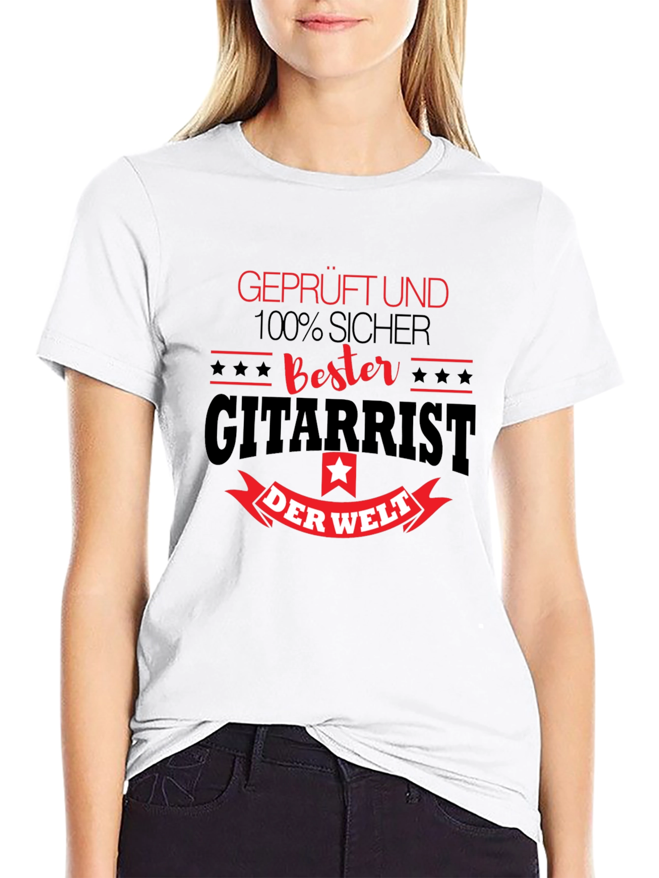 Best Guitarist T-Shirt - Black Graphic Tee