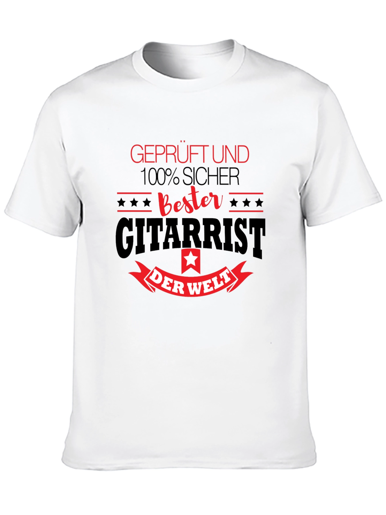 Best Guitarist T-Shirt - Black Graphic Tee
