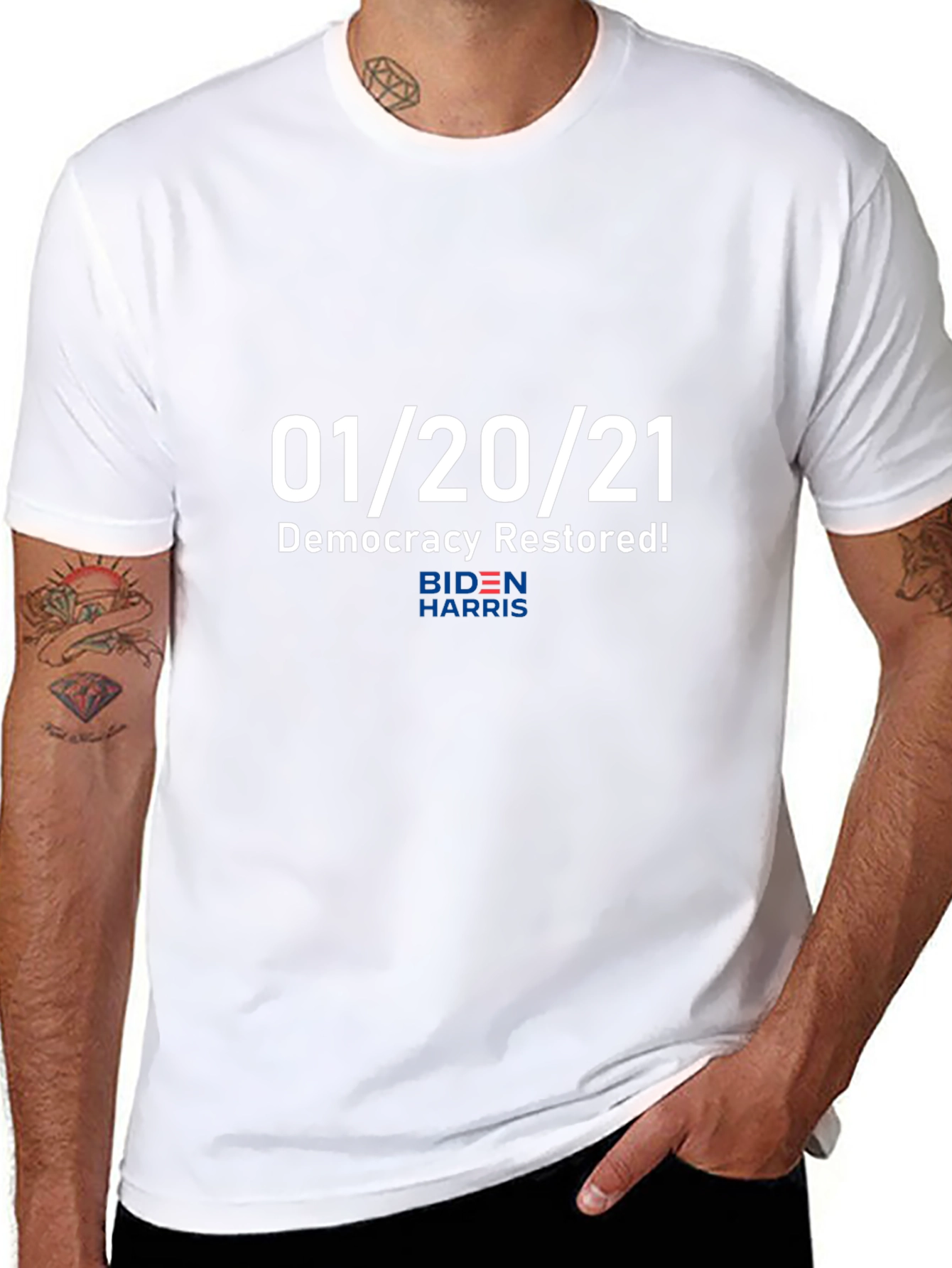 Democracy Restored 01/20/21 T-Shirt