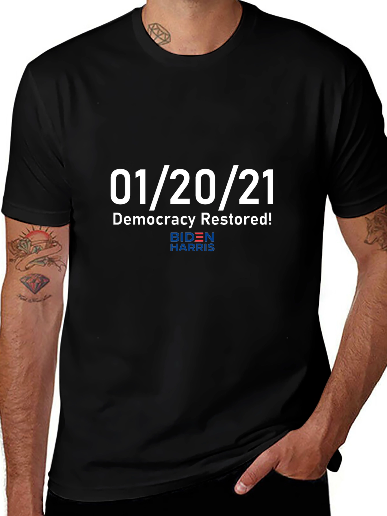 Democracy Restored 01/20/21 T-Shirt