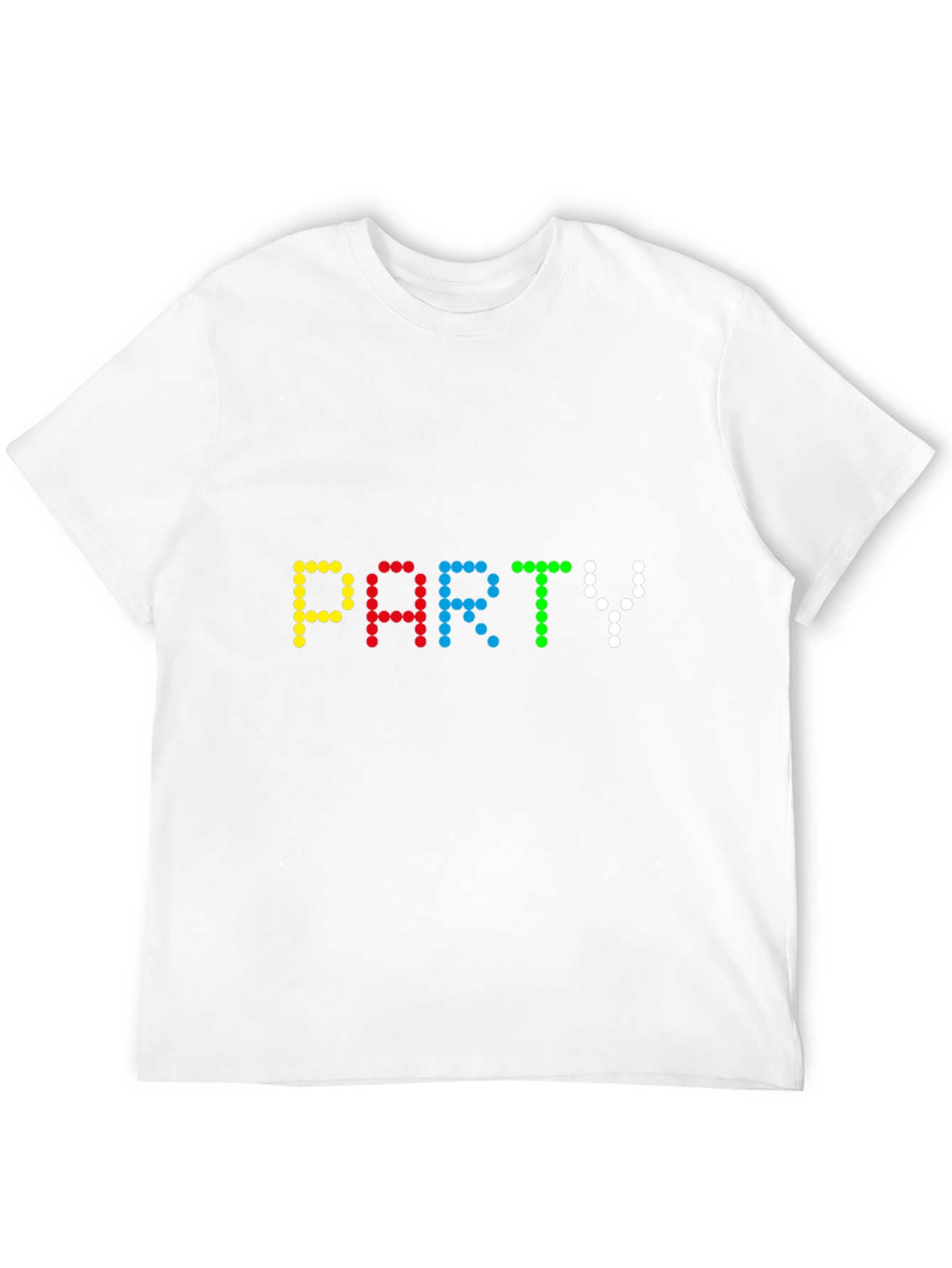 Party Dot Matrix Graphic T-Shirt