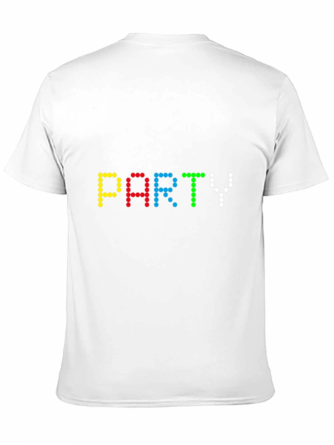 Party Dot Matrix Graphic T-Shirt