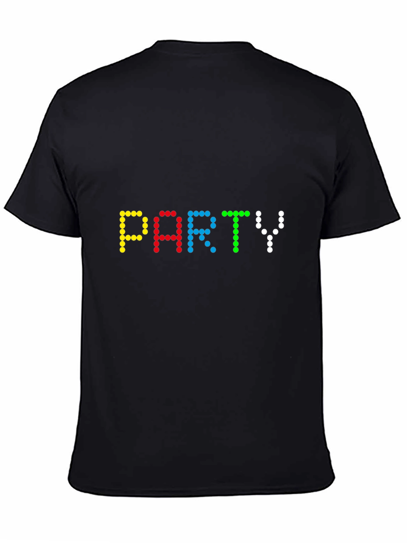 Party Dot Matrix Graphic T-Shirt