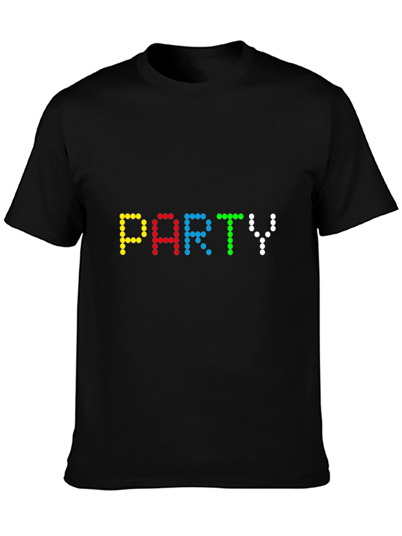 Party Dot Matrix Graphic T-Shirt