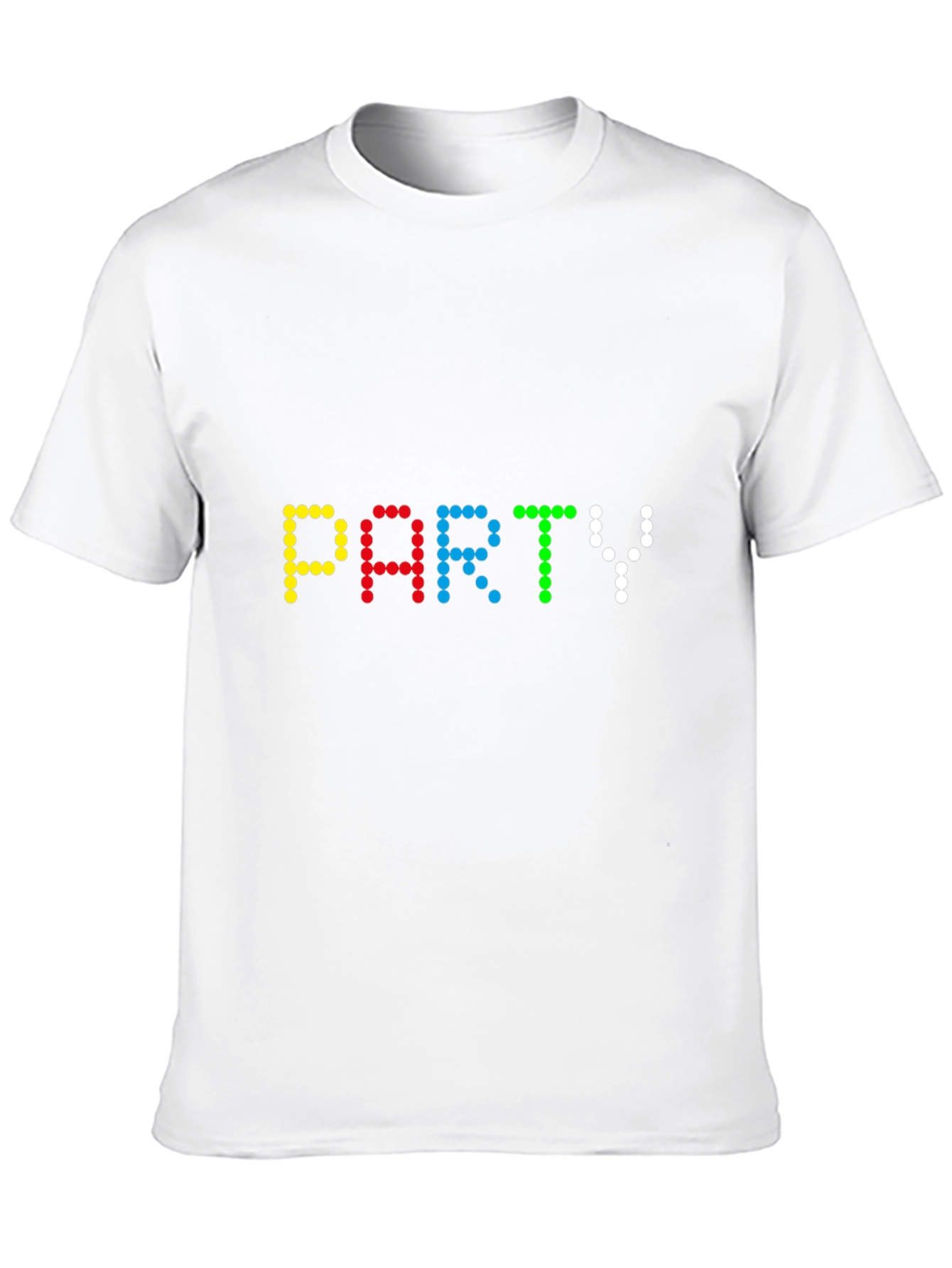 Party Dot Matrix Graphic T-Shirt