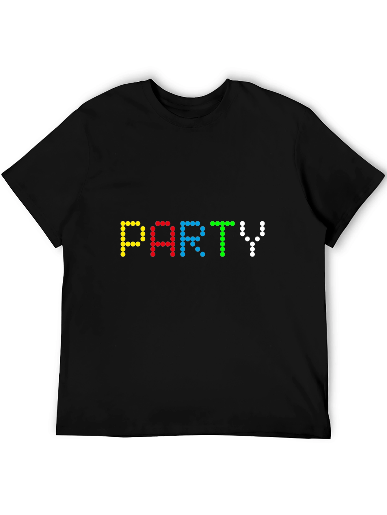 Party Dot Matrix Graphic T-Shirt
