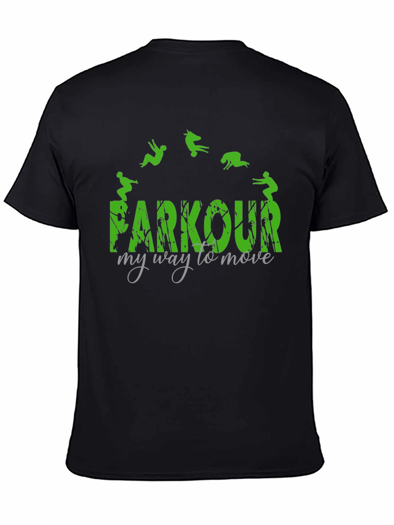 Parkour Graphic T-Shirt - My Way to Move