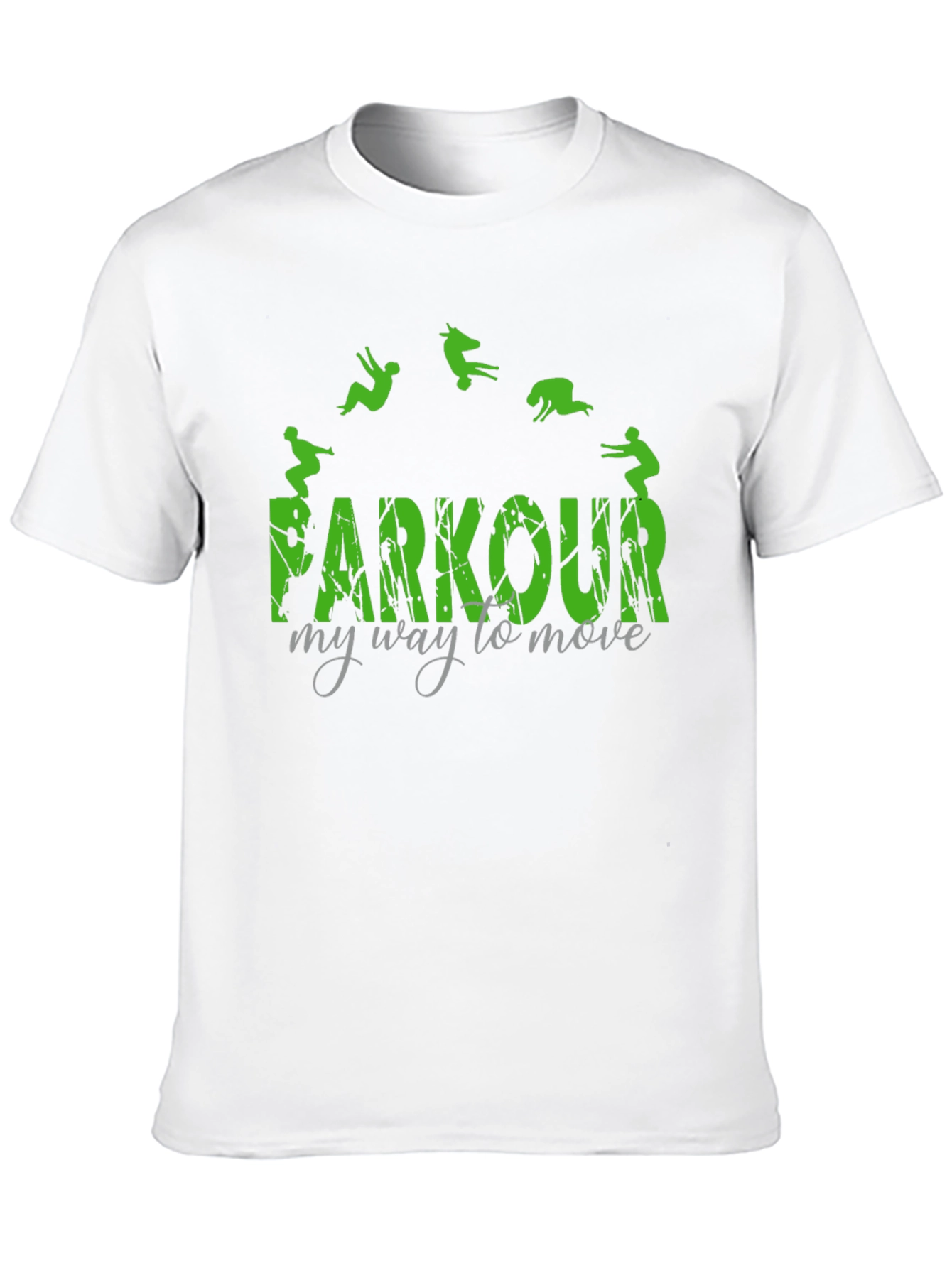 Parkour Graphic T-Shirt - My Way to Move