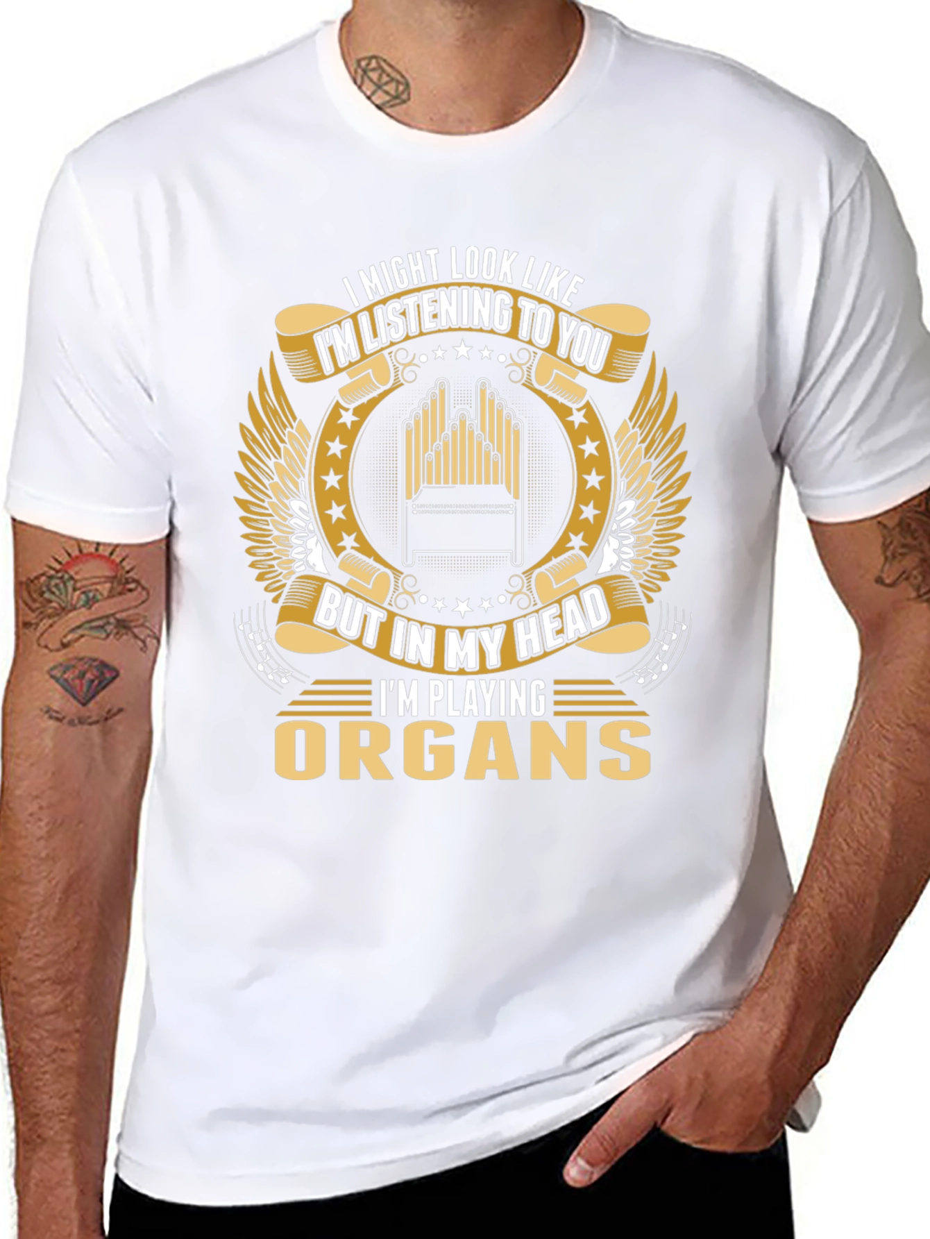 Organ Player T-Shirt - Im Playing Organs
