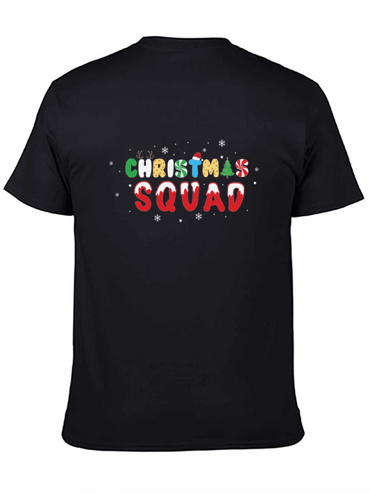 Christmas Squad Graphic T-Shirt - Holiday Festive Tee