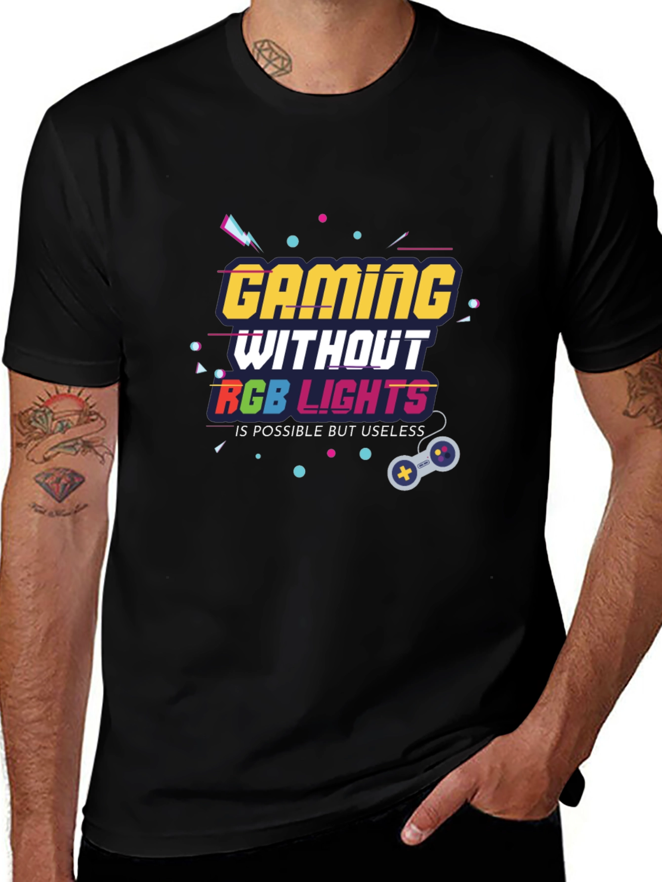 Gaming Without RGB Lights T-Shirt