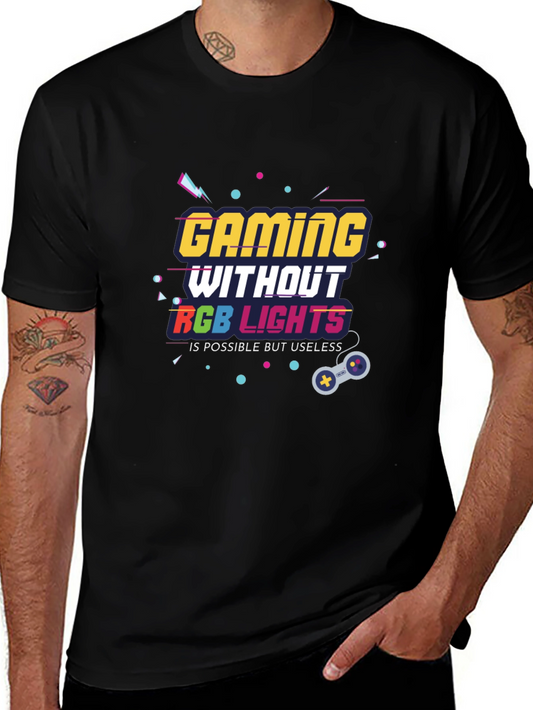 Gaming Without RGB Lights T-Shirt