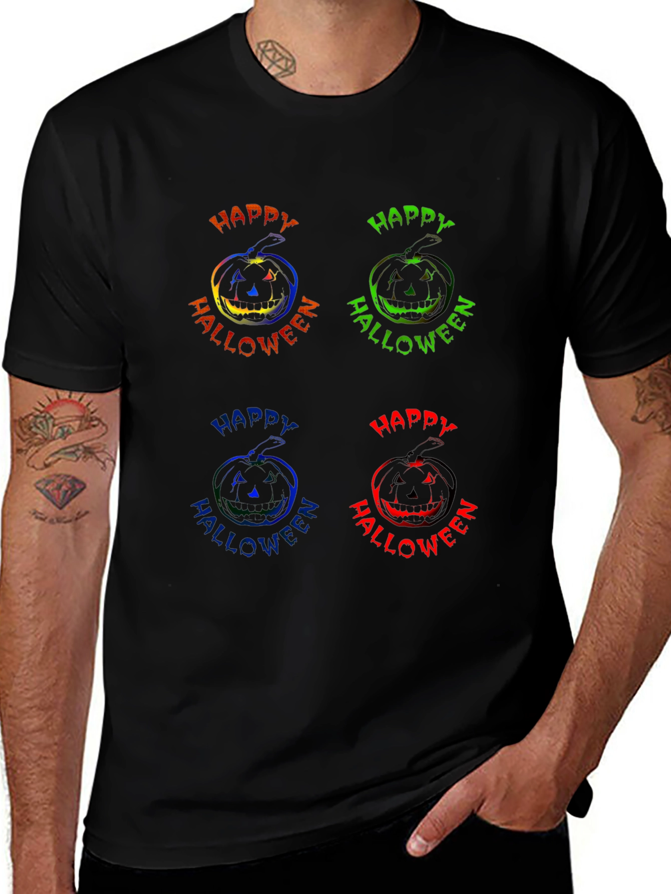 Happy Halloween Pumpkin T-Shirt