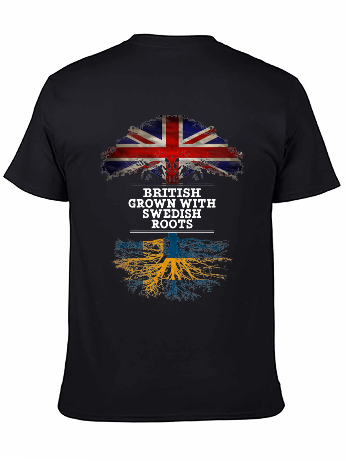 British Grown with Swedish Roots T-Shirt