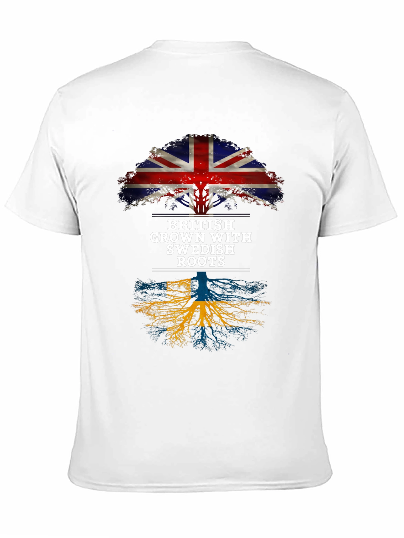 British Grown with Swedish Roots T-Shirt