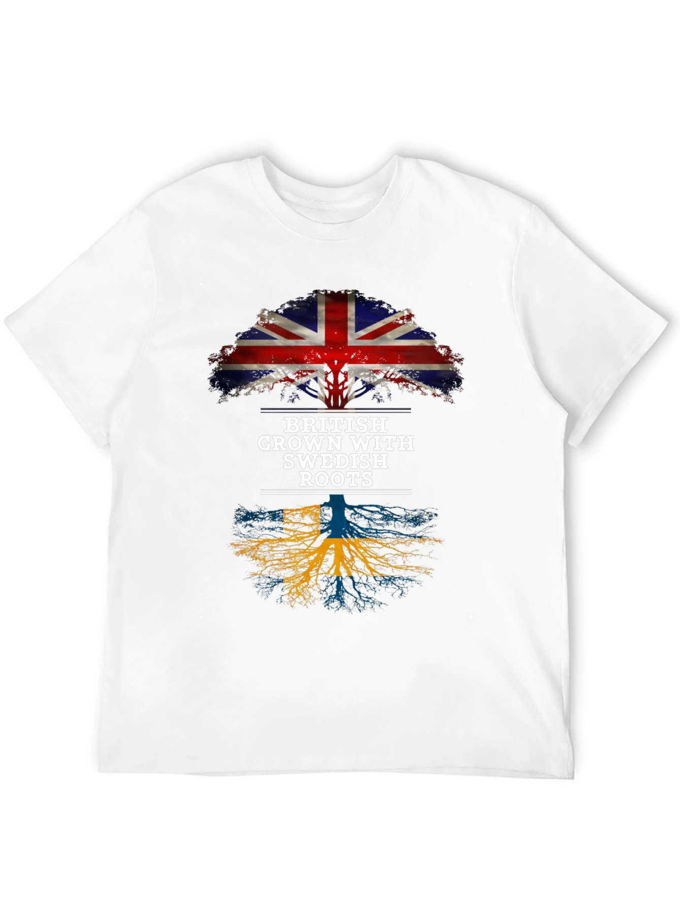 British Grown with Swedish Roots T-Shirt