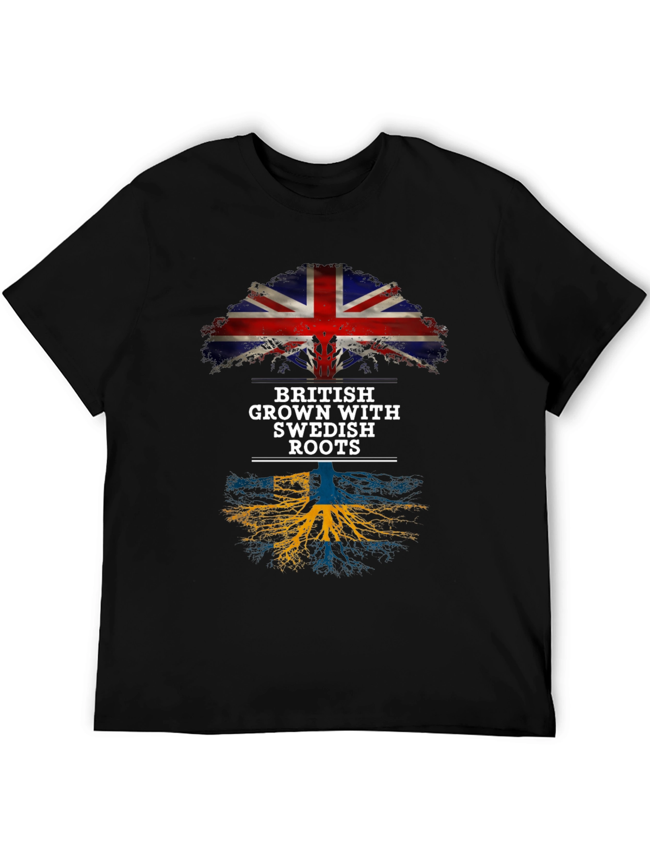 British Grown with Swedish Roots T-Shirt