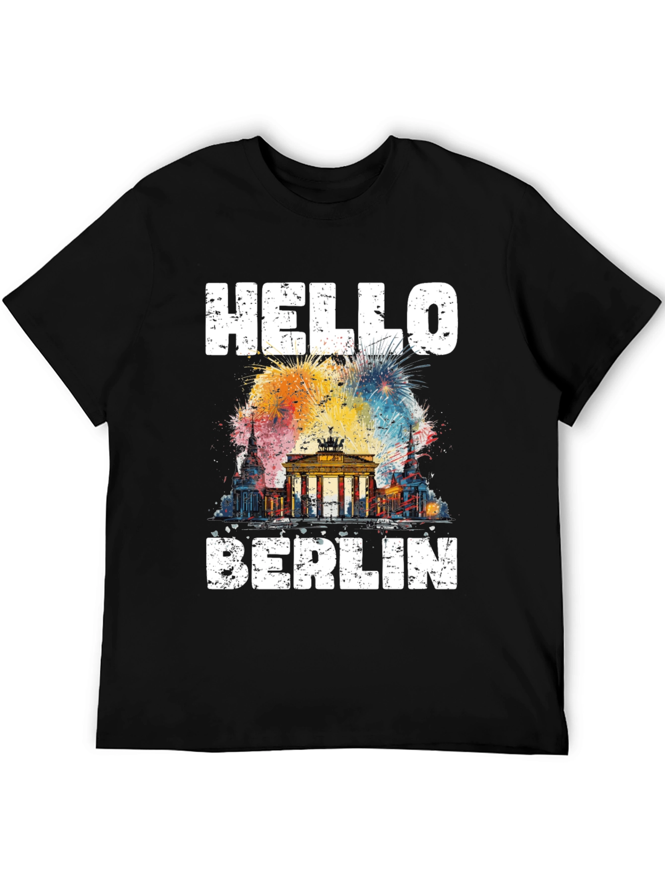 Hello Berlin Black T-Shirt