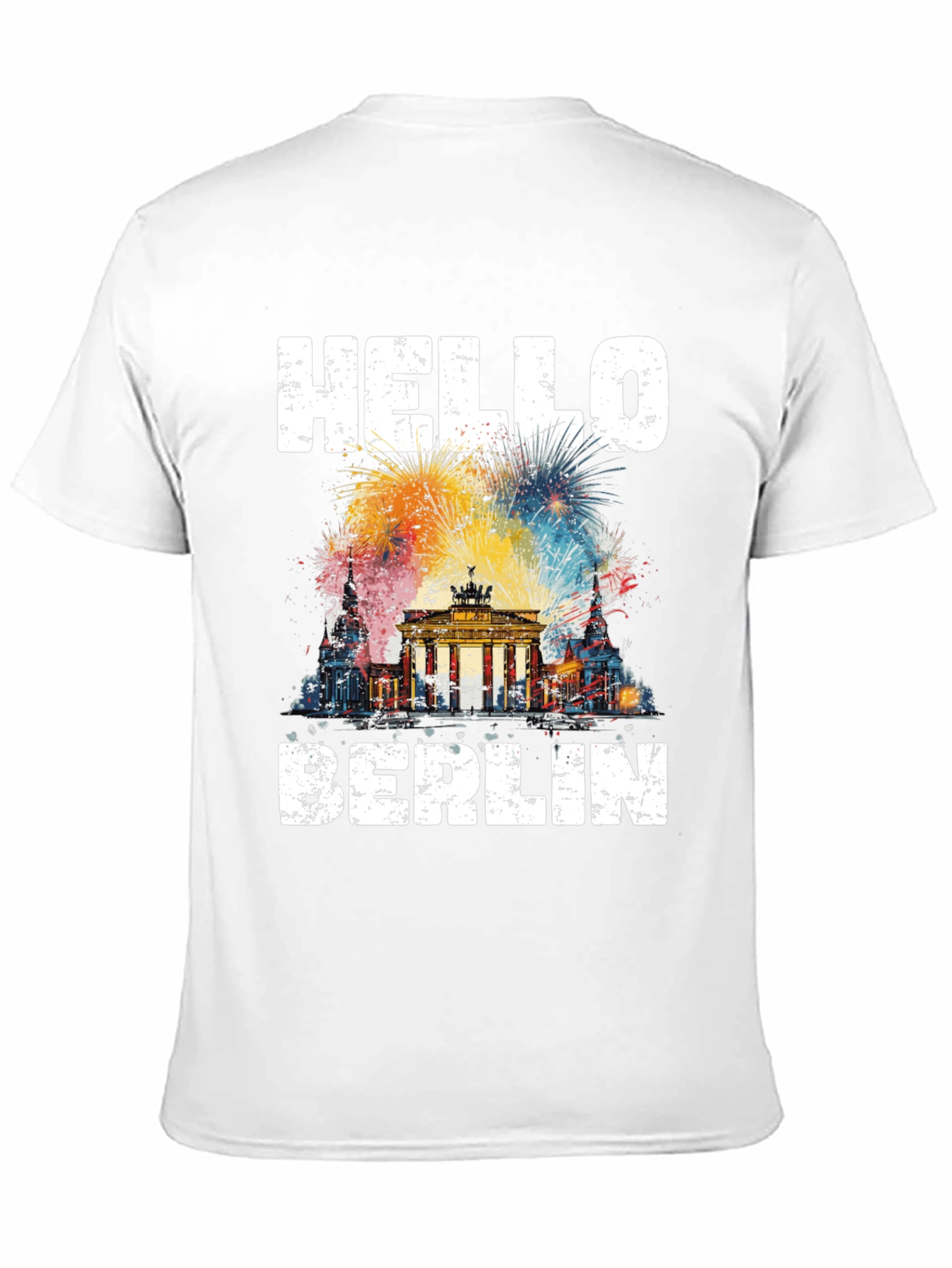Hello Berlin Black T-Shirt