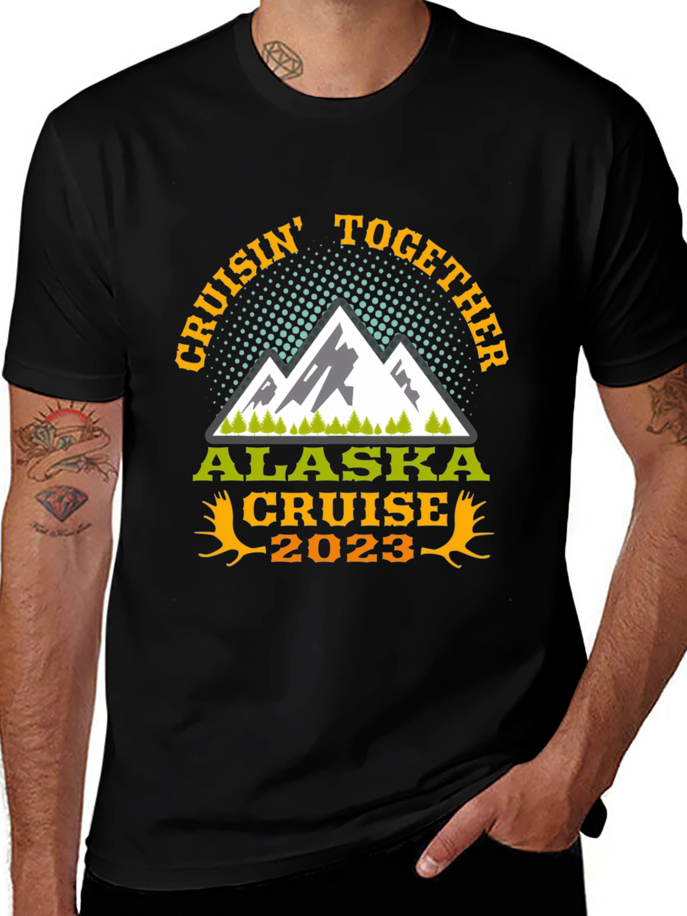 Cruisin Together Alaska Cruise 2023 T-Shirt
