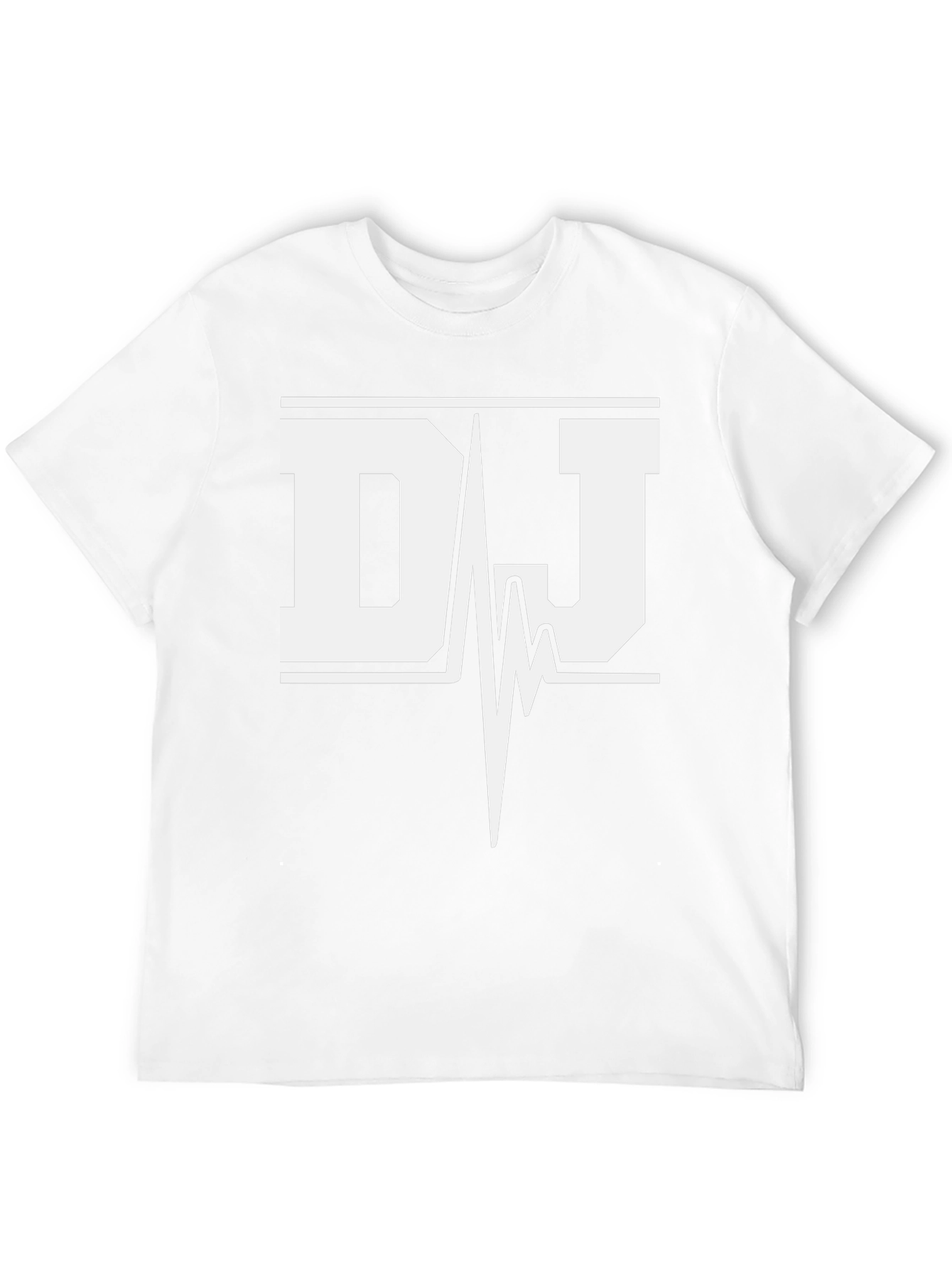 DJ Heartbeat Graphic T-Shirt - Black Cotton Tee
