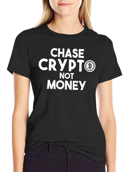 Chase Crypto Not Money Graphic Tee