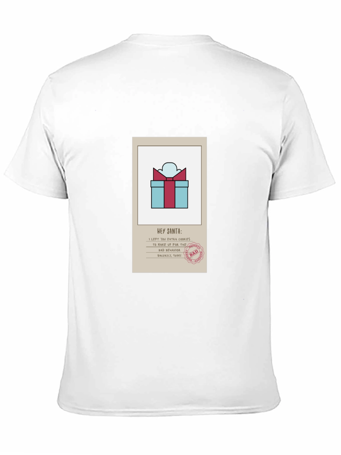 Naughty List Apology T-Shirt
