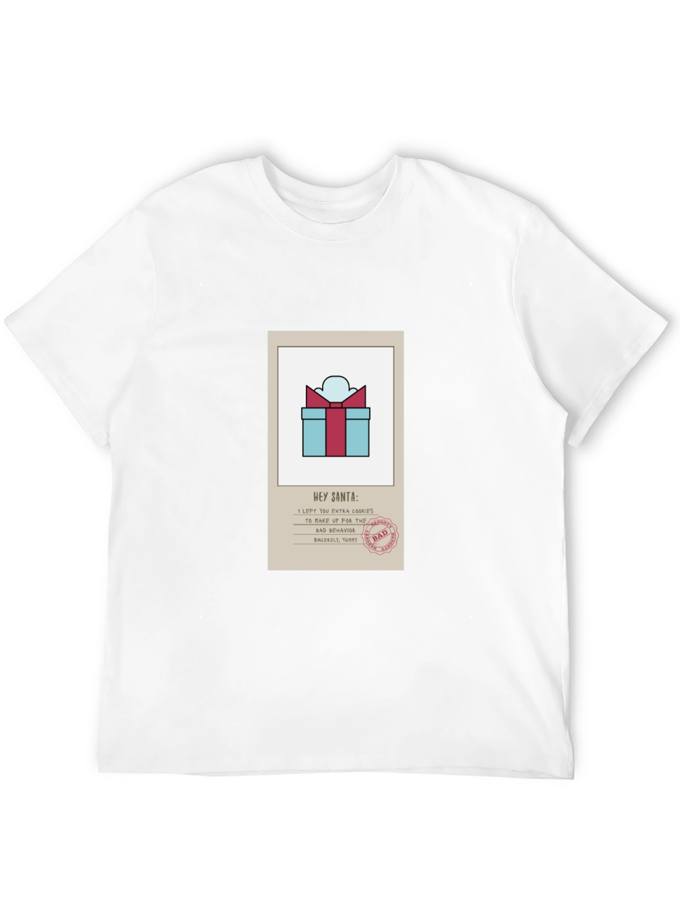 Naughty List Apology T-Shirt