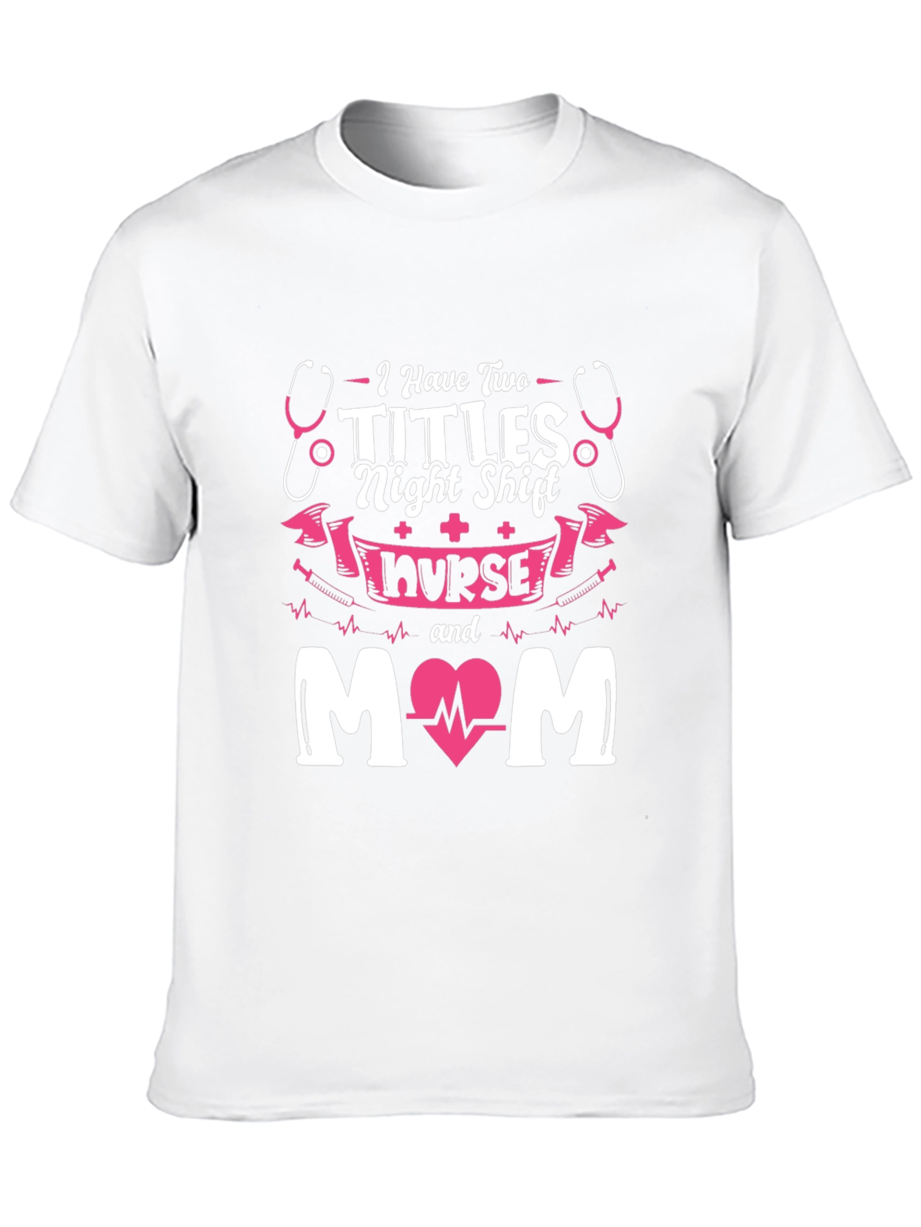 Night Shift Nurse Mom Graphic Tee