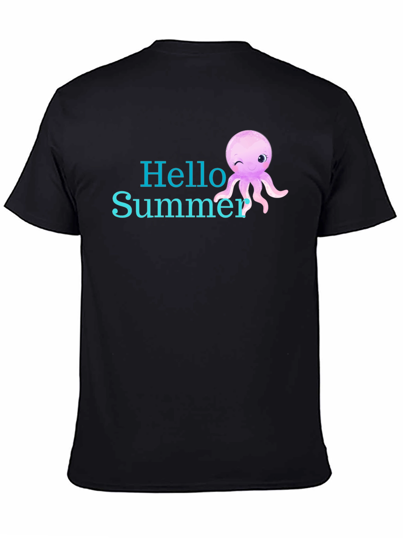 Hello Summer Octopus Graphic Tee