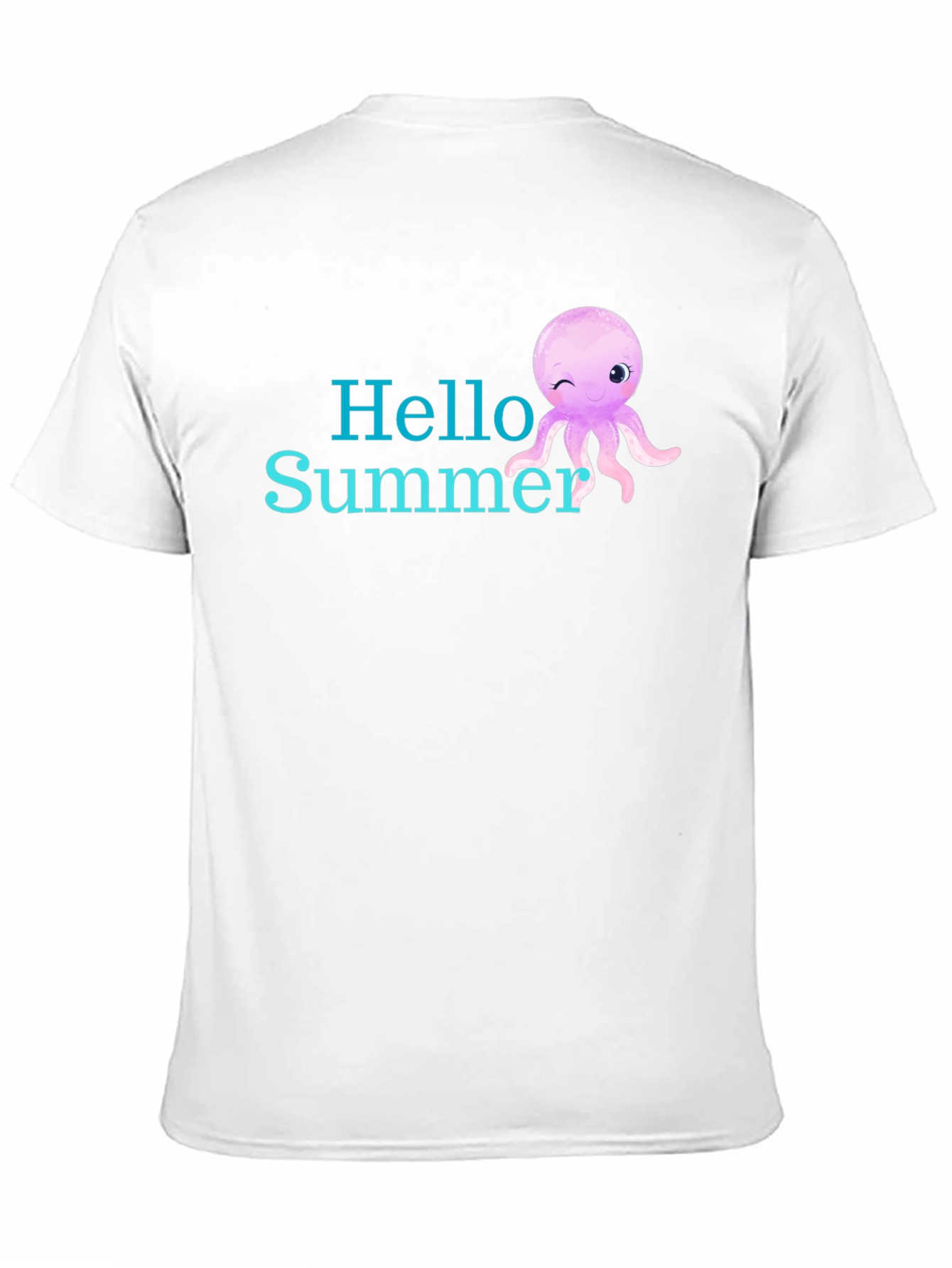 Hello Summer Octopus Graphic Tee
