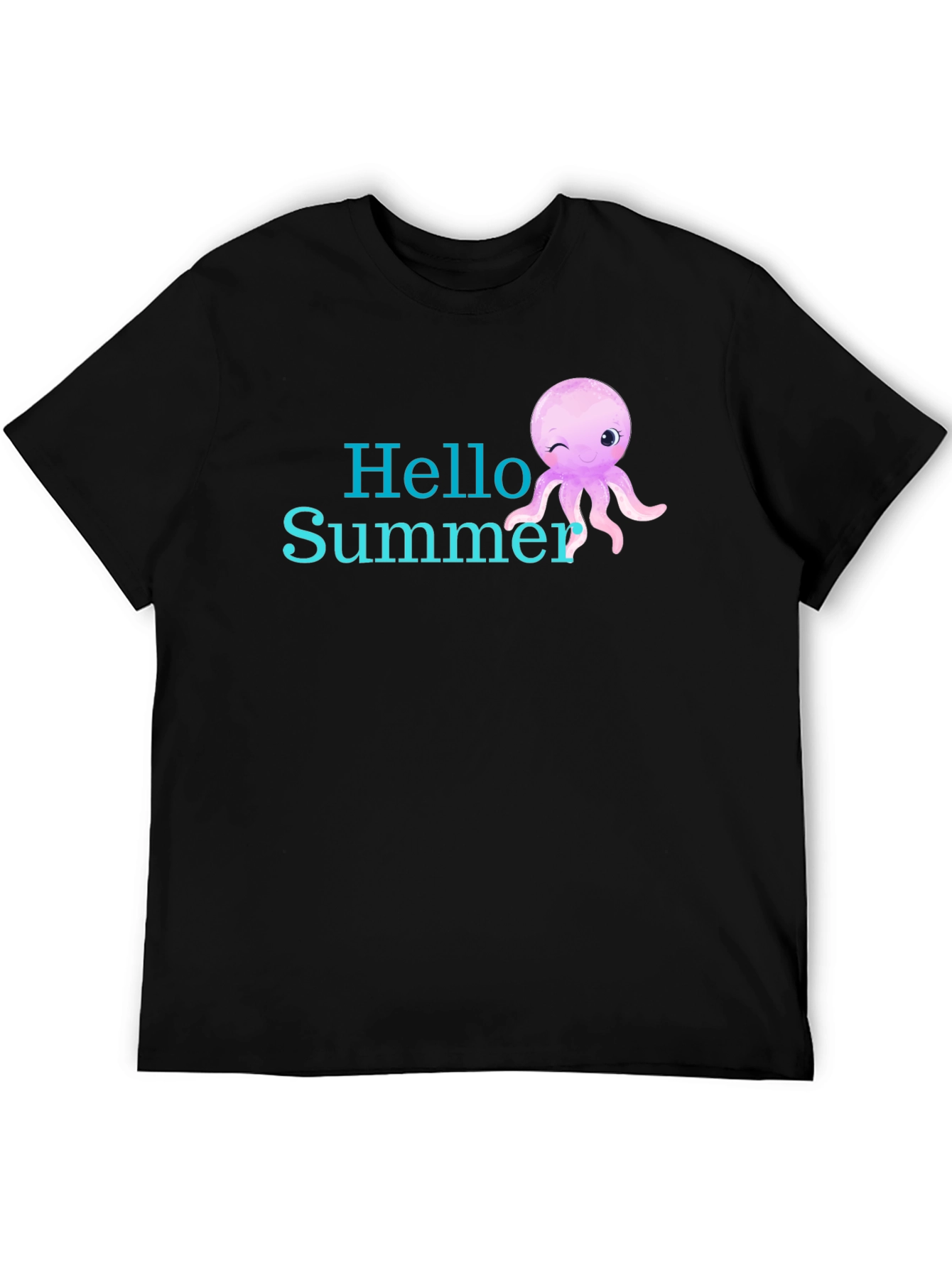 Hello Summer Octopus Graphic Tee