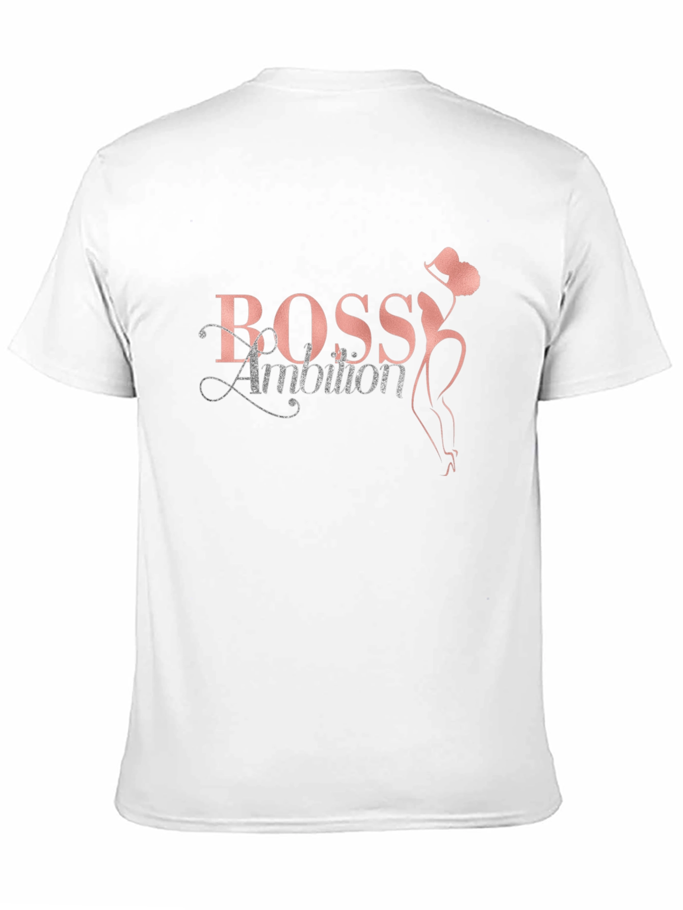 Bossy Ambition Graphic Tee - Stylish Black T-Shirt