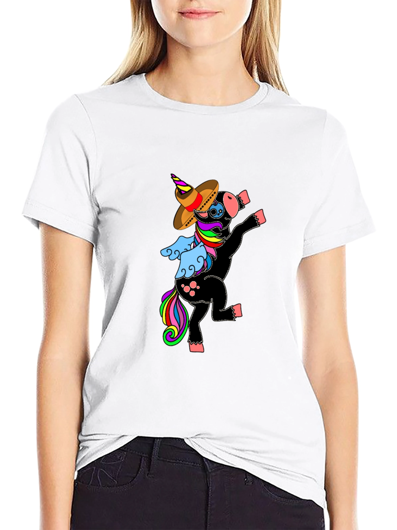 Unicorn Sombrero T-Shirt