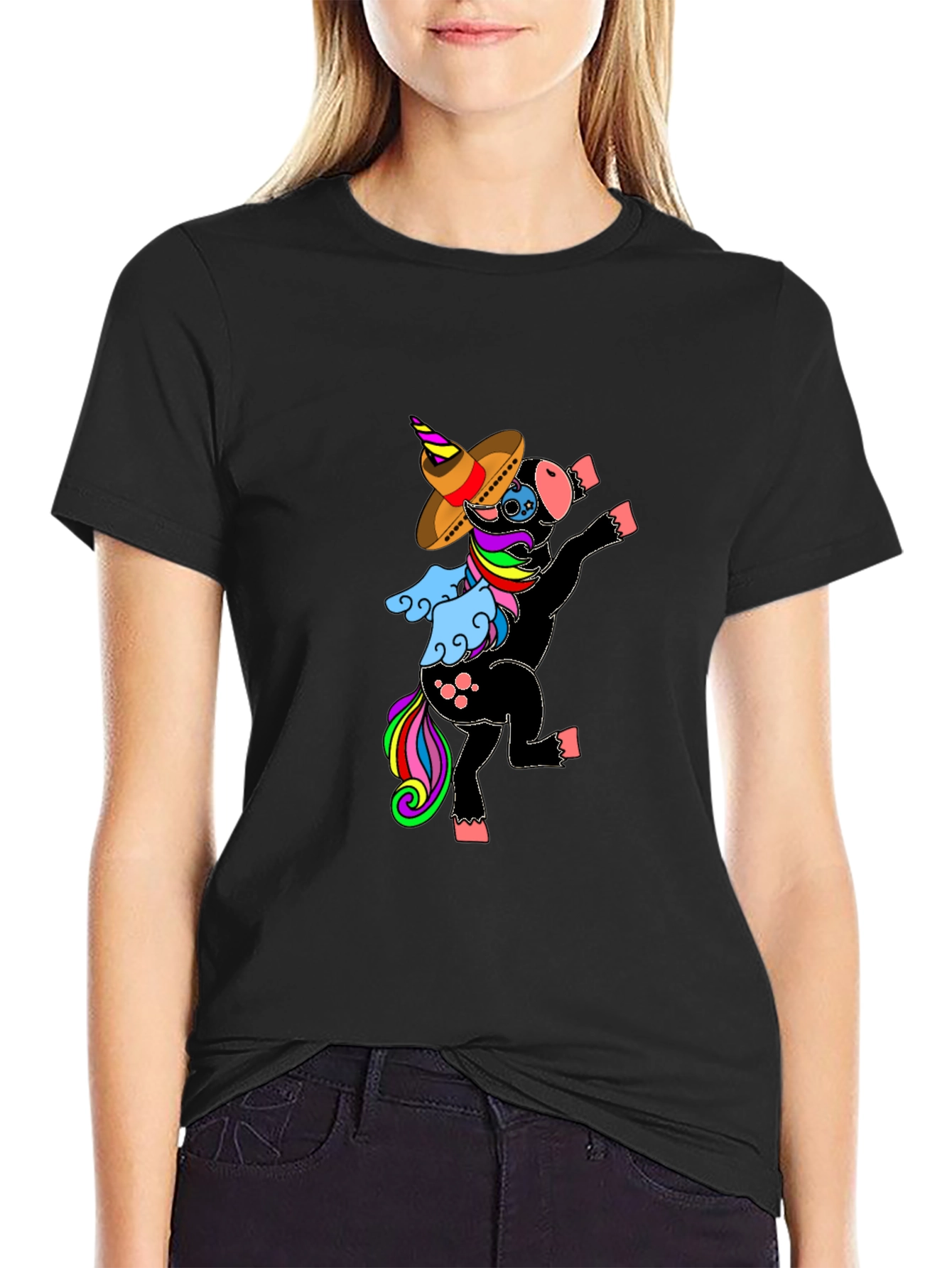 Unicorn Sombrero T-Shirt