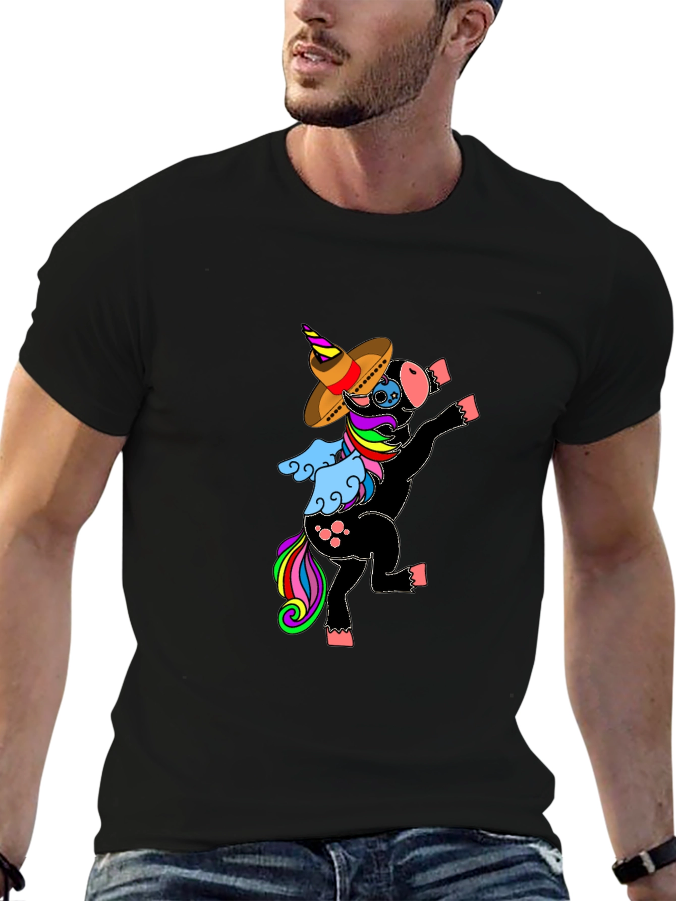 Unicorn Sombrero T-Shirt